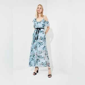 040 FRENCH CONNECTION Kioa Pleated Maxi Dresses